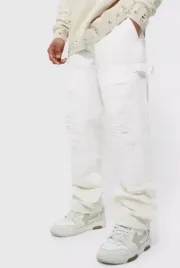 boohooman-spodnie-meskie-proste-ecru-casual-48-ejw