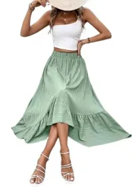 shein-damska-zielona-spodnica-prosta-40-42-lhs