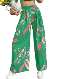 shein-zielone-damskie-spodnie-wzorzyste-40-42-lhr