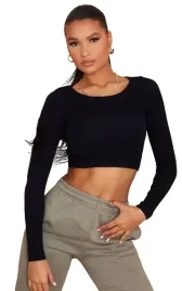 prettylittlething-top-czarny-prazkowany-l-ekj
