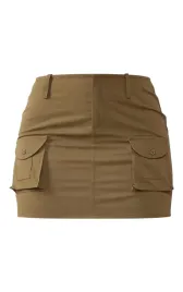 prettylittlething-spodnica-mini-khaki-32-egx