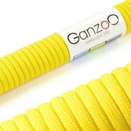 ganzoo-lina-paracord-550-zolta-or-31-m-lina-nylonow