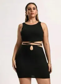 shein-plus-komplet-czarny-top-spodnica-50-lfr