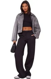 prettylittlething-czarne-spodnie-dresowe-xs-ejx