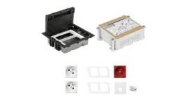kontakt-simon-floor-box-puszka-podlogowa-2x-gniazdo-pojedyncze-z-u-1x-gn