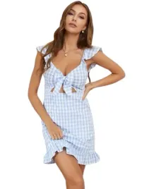 shein-sukienka-niebieska-mini-w-kratke-40-42-lfx