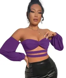 shein-top-damski-fioletowy-marszczenia-40-42-lby