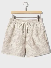 shein-bezowe-wzorzyste-ktorkie-spodenki-m-lds
