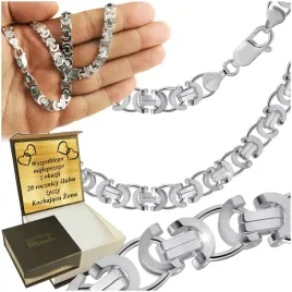 lancuszek-srebrny-meski-krolewski-7mm-pelny-diamentowany-925-grawer-gratis