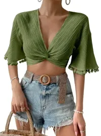 shein-top-damski-zielony-krotki-na-zamek-40-42-lba