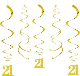 zlote-serpentyny-na-21-urodziny-20-sztuk