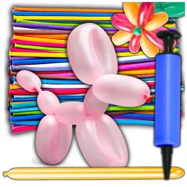 balony-do-modelowania-skrecania-50szt-z-pompka-rurki-kolorowe