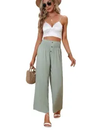 shein-spodnie-damskie-zielone-proste-40-42-lbw
