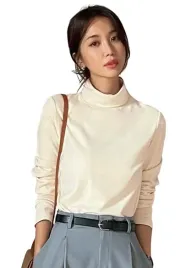 dazy-bluza-z-golfem-kremowa-basic-casual-s-vih