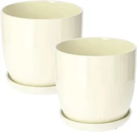 zestaw-2x-donica-doniczka-z-podstawka-o200-mm-ceramiczna-kremowa-na-kwiaty