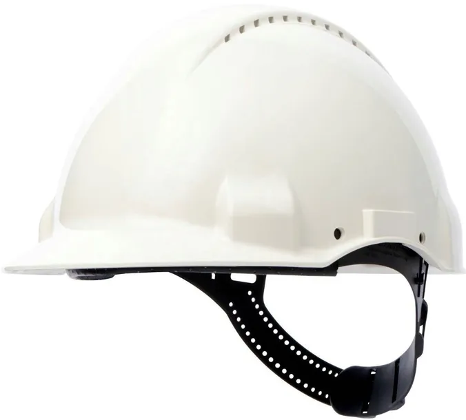 Hełm kask ochronny 3M G3000 CUV Solaris - biały