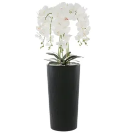 storczyk-sztuczny-bialy-bukiet-kwiaty-h-1075-cm-donica-antracyt-zlobienia