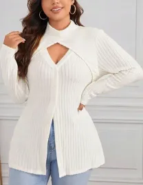 shein-bluzka-damska-ecru-prazkowana-40-42-v7i