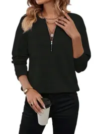 shein-bluza-damska-czarna-z-zamkiem-prosta-38-v9p