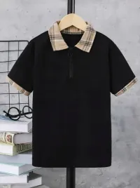 shein-chlopieca-bluzka-czarna-z-kratka-134-v7a