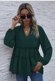 shein-bluzka-zielona-z-dlugim-rekawem-34-vuv
