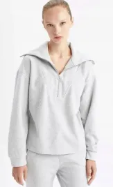 defacto-bluza-damska-szara-z-zamkiem-casual-m-0z0g2-t1a