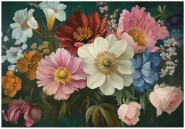 fototapeta-kwiaty-polne-vintage-natura-na-sciane-sypialnia-salon-350x250