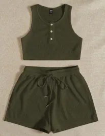 shein-spodenki-elastyczna-talia-zielone-40-42-v7d