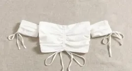 shein-bluzka-damska-biala-gladka-krotka-36-v7t