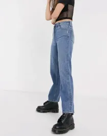 spodniejeans-damskie-niebieskie-proste-28-30-1vap