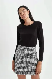 defacto-sweter-damski-czarny-prosty-basic-xs-p6l