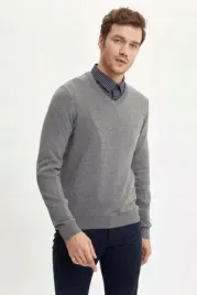 defacto-sweter-meski-dopasowany-szary-gladki-casual-bawelniany-m-3j9g1-c-t