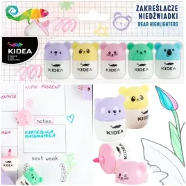 zakreslacze-niedzwiadki-pastelowe-szkolne-z-figurka-5-kolorow-kidea