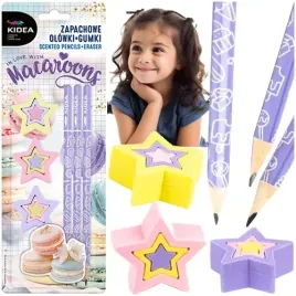 zapachowe-gumki-i-olowki-3x-gumka-i-olowek-makaroniki-hb-6w1-kidea