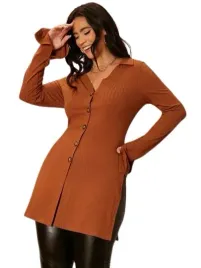 shein-bluzka-plus-size-prazkowana-brazowa-48-v3i