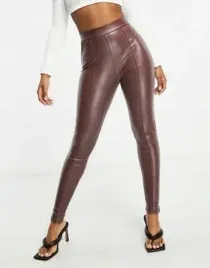 legginsy-damskie-imitacja-skory-brazowe-36-s-1vaa