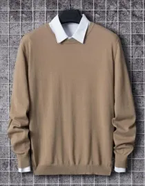shein-sweter-meski-klasyczny-bezowy-prosty-s-v4w