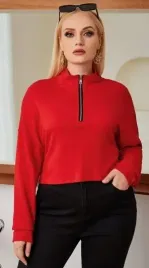 shein-bluza-damska-plus-size-czerwona-46-v3i