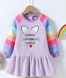 shein-sukienka-dziecieca-fioletowa-wzor-70-vbd