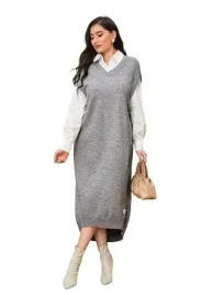 shein-sukienka-dzianinowa-prosta-szara-36-vbj