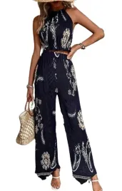 top-damski-granatowy-plisowany-casual-wzor-36-v7z