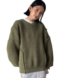 sweter-damski-zielony-z-dlugim-rekawem-s-lka