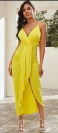 shein-sukienka-midi-zolta-klasyczna-basic-38-v3h