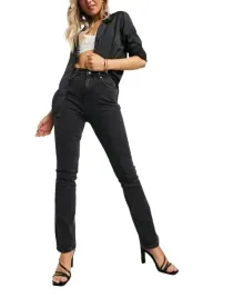 jeansy-damskie-klasyczne-proste-czarne-26-32-asy