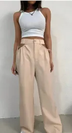 shein-spodnie-damskie-bezowe-proste-casual-38-v2g