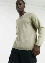 sweter-meski-klasyczny-zielony-z-dziurami-xs-rsd