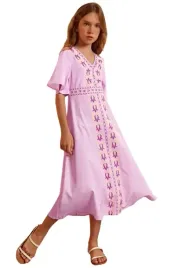 shein-sukienka-dziecieca-prosta-rozowa-128-vue