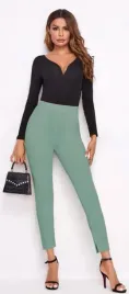 shein-spodnie-zielone-rurki-gladkie-l-xl-vtd