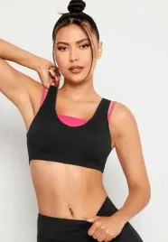 shein-stanik-sportowy-damski-czarny-gladki-36-vxc
