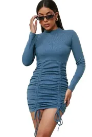 shein-olowkowa-sukienka-mini-marszczenia-l-xl-vch